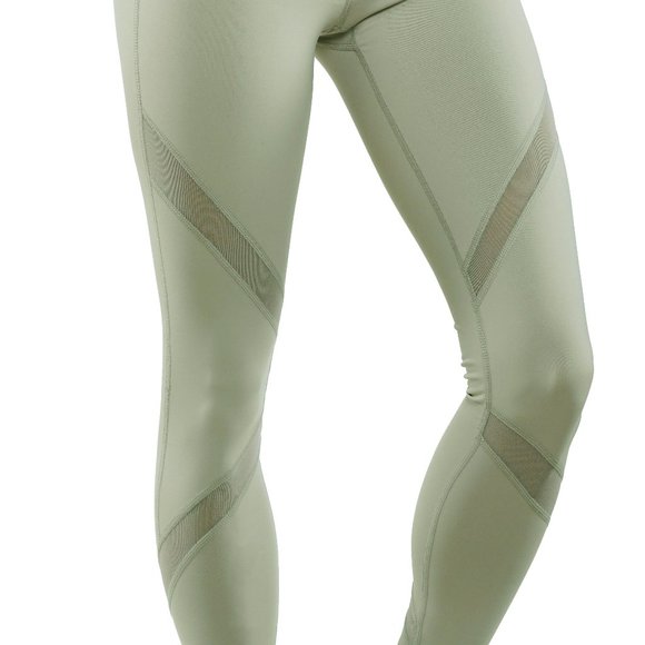 Mesh-Panel Active Leggings  Zipper Pocket - Picture 6 of 6